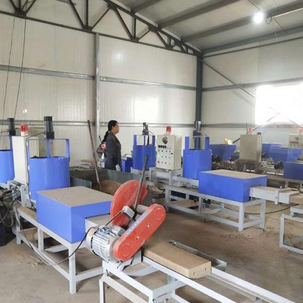 Cheap Compressed Sawdust Pallet Block Machine for sale