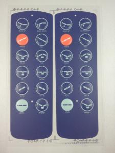 China Remote Control Membrane Touch Panel For Telephone Systems , Custom Made on sale