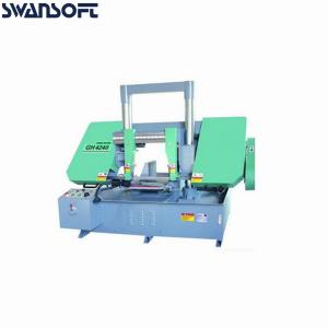 China New double column horizontal band saw machine metal cutting GH4240 from china supplier on sale