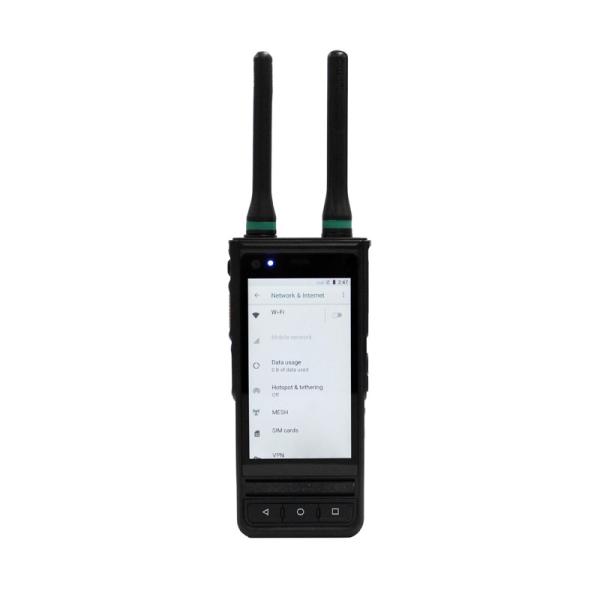 Cheap IP68 Handheld MESH Radio Supports 4G DMR Intercom NFC with Android 8.1 OS for sale