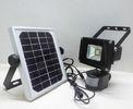 China Popular IP65 Solar Energy 30W Solar LED Flood Lights Motion Sensor For Playground on sale
