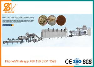 Best Animal Feed Processing Equipment High Output Extrusion Process Floating Sinking Pellet wholesale