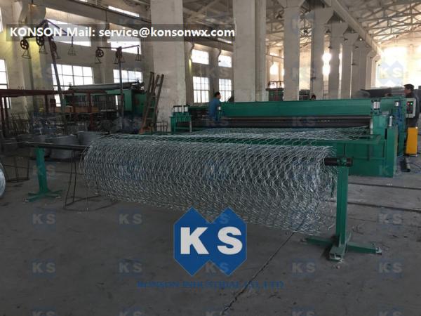 Cheap High Efficiency Gabion Box Machine With PLC Automatic Control Five Twist for sale