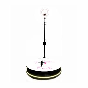 China Remote Control 360 Photo Booth Machine Auto Rotating Camera Booth on sale
