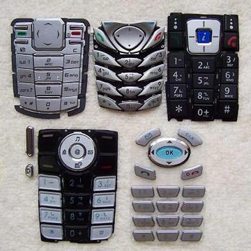 Cheap China silicone mobile keypad keyboard buttons keys for sale