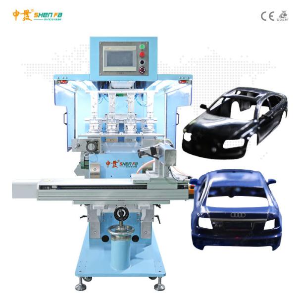 Cheap 10 Pcs/Min Servo Semi Automatic Pad Printing Machine For Car Model Toy for sale