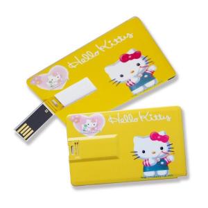 Best Slim Card USB Flash Drives Full Color Printing Silk Printing Both Sides wholesale