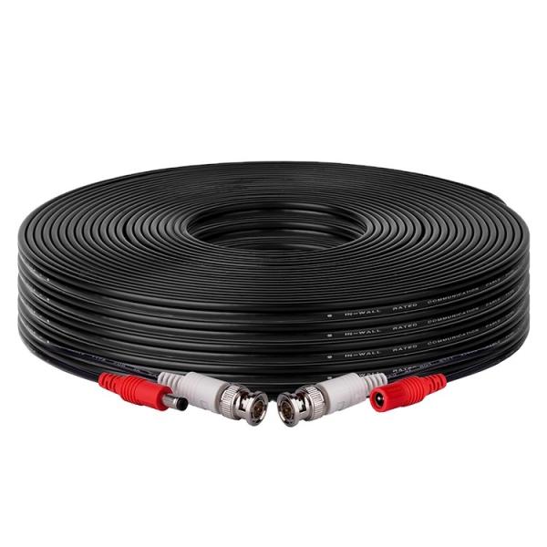 Cheap 4K CCTV Camera Extension Coaxial Cable 2C With BNC + DC for sale
