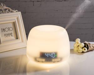 Best Working Time Settable 400ml Aroma Diffuser With Alarm Clock wholesale