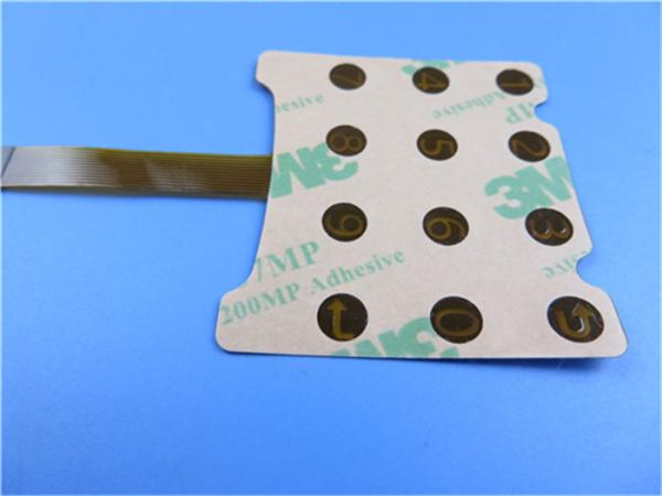 Cheap Single Sided Flexible PCBs FPC On Polyimide Substrate With 3M Tape Tesa Tape for sale