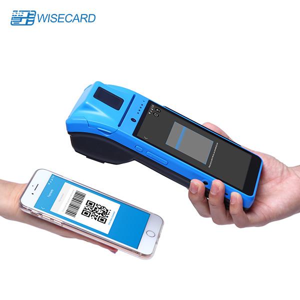Cheap PSAM Lottery TDD LTE Android Pos Terminal Android 7.0 NFC Reder 5800mAh for sale