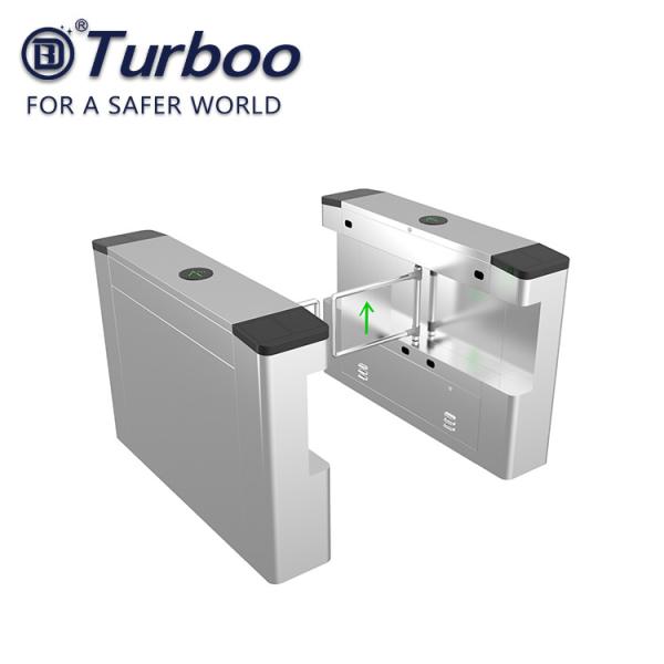 Cheap Swing Barrier Gate / Access Control Turnstile Gate High Brightness Indicator for sale