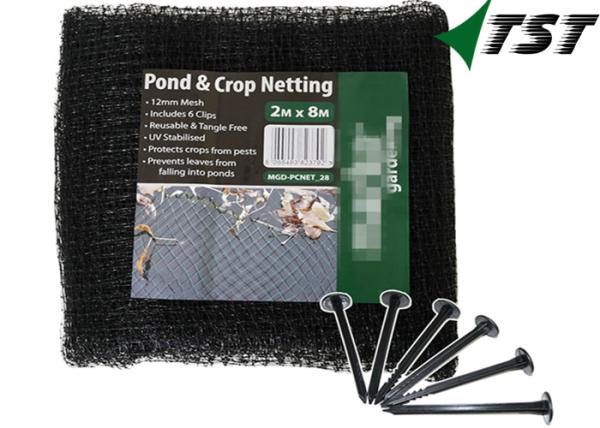 Cheap PP Materials Anti Bird Net Garden Pool And Pond Netting Plastic Stakes For Fixing for sale