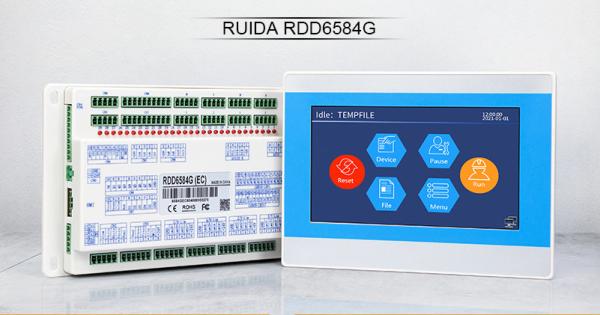 Cheap Ordinary Single Track Oscillating Knife Cutter Controller Ruida Controller RDD6584G for sale