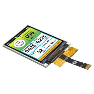 2.0-inch TFT LCD display | 240x320 pixels | Serial SPI interface | 10-pin FFC ZIF connection
