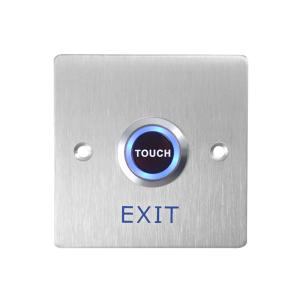 Best ANSI Size Square Water Proof Touch To Exit Button For Office / Shops wholesale