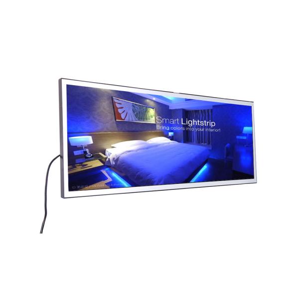 Cheap 37 Inch Digital Stretched Bar Display 1920*360 Resolution Android Operate System for sale