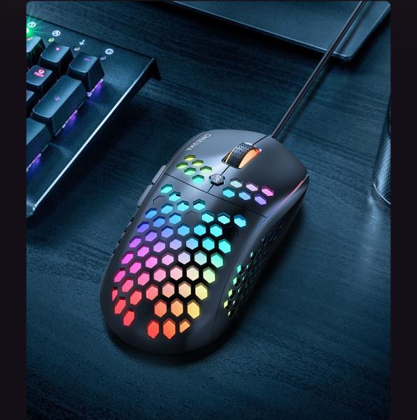 Cheap 6400DPI Combatwing W903 RGB Gaming Mouse With Para Cord for sale