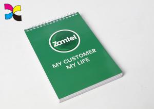 Exercise Custom Spiral Bound Printing With Double White Wire Offset Paper Writing