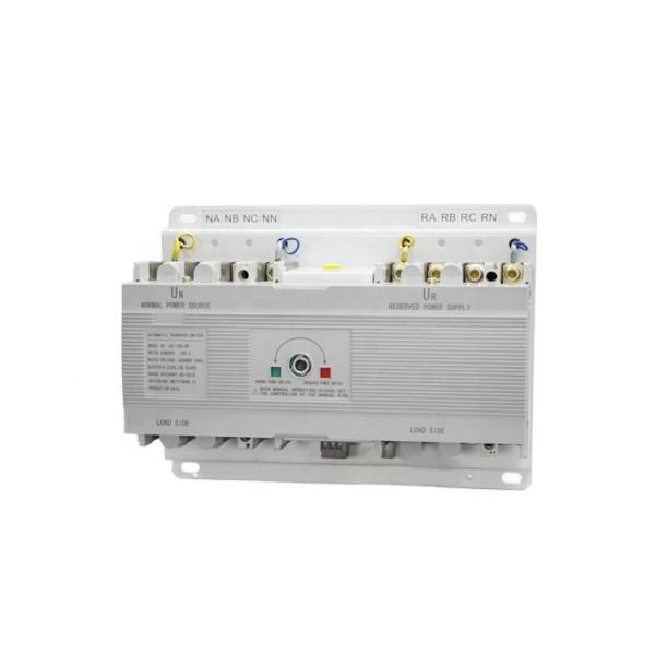 Cheap ATSQ2 Model 4 Poles MCCB type smart Dual Power Automatic transfer switch without LCD display for sale