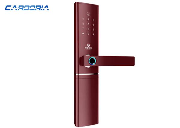 Cheap C Level Bluetooth Fingerprint Door Lock Support OEM / ODM Service High Security for sale