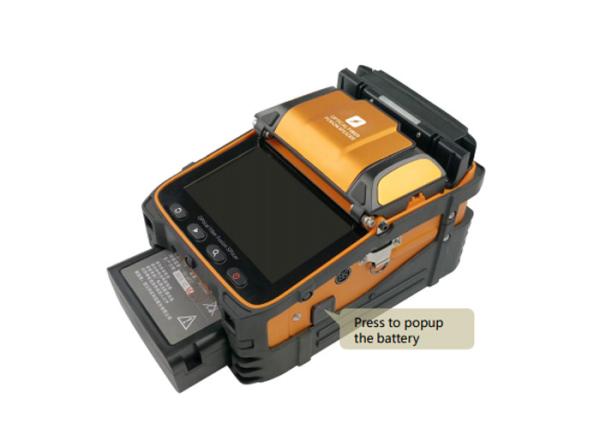 Cheap FTTH Fiber Optic Splicing Machine With Built In Visual Fault Locator for sale