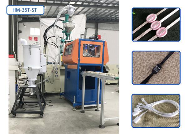 Cheap HM-35T-ST Vertical Injection Molding Machine For Ribbon Plastic Hang Tag String for sale