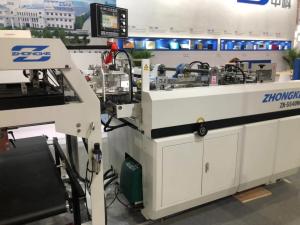 Best PLC Programmable Controller Fully Automatic Corrugated Box Making Machine wholesale