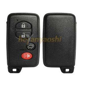 Best Toyota 4 Buttons Smart Key Shell with Emergency Key Insert wholesale