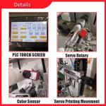 Cylindrical Fully Automatic Screen Printing Machine Servo Rotary With Color