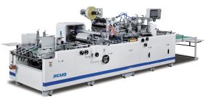 Automatic Carton Box Pasting Machine 150×150mm Paper Tissue Window Filming Machine
