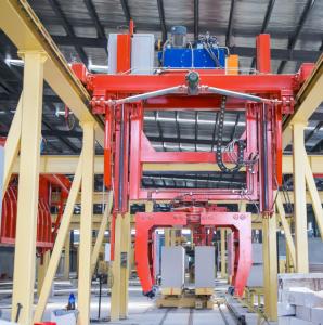 Best AAC Production Line Concrete Block Cutting Machine Autoclave Plants Merge Model AAC Mobile Concrete Block Making Machine wholesale