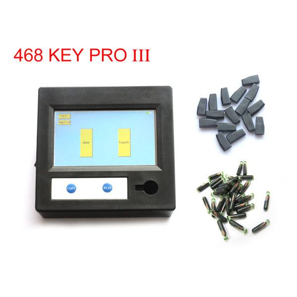 Cheap 468 KEY PRO III Car Key Programmer ID46 Copy Chips With English Language for sale