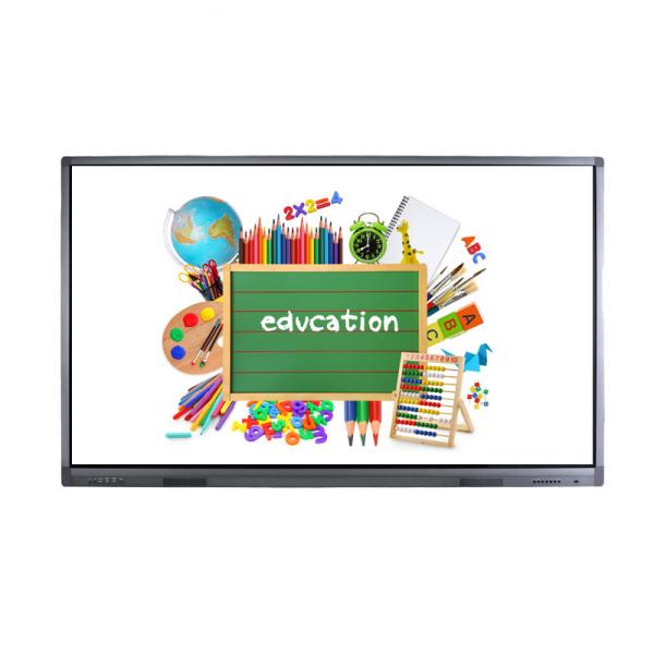 Cheap Infrared 10 Point Large Touch Screen Monitor , Smart Board Touch Screen Lcd Display 86 Inch for sale