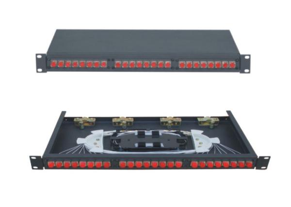 Cheap 12 port customer premise Fixed Rack Mounted Optic Terminal Box with FC Port for sale