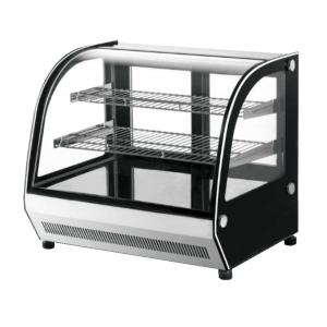 China 85L Tabletop Hot Food Warmer Display Case Air Cooling on sale