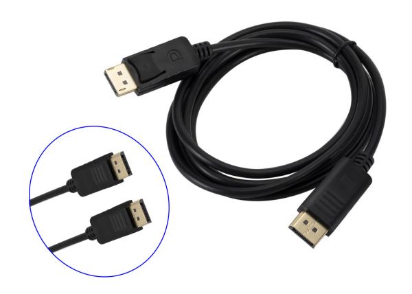 Cheap Display Port Molded Male To Male 1.8M DP To DP Cable for sale