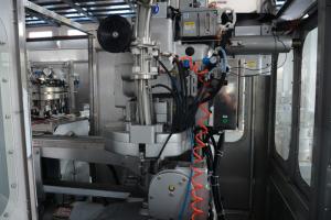 Rotary Type Carbonated Drink Filling Machine 3 In 1 Monoblock Function