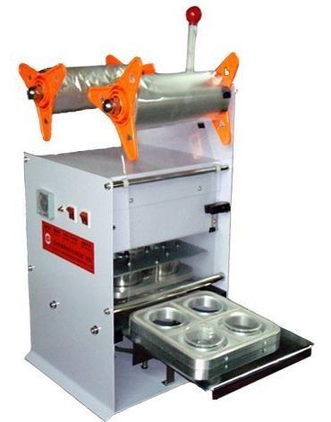 Cheap Four Cups Plastic Cup Sealing Machine 220V 50HZ Cup Sealer Sealing Machine for sale