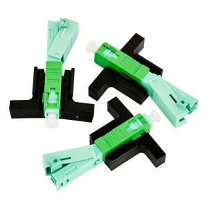 China Fiber Optic Fast Connector Assembly, sc apc fast connector, quick assembly connector on sale