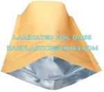 Biodegradable Stand Up Pouch With Zipper For Apparel,Custom printed flat bottom