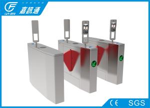 Best Retractable soft red wings flap turnstile with face reconition reader for access control system wholesale