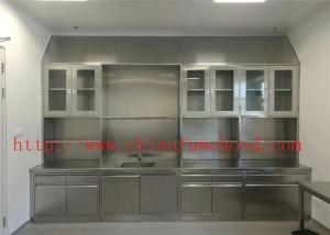 China 3000*750*900 MM Original Color Lab Tables Work Benches Stainless Steel Lab Furniture for Hospital and College on sale