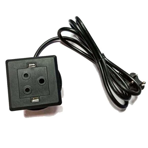Cheap Practical Creative Household Desktop Power Socket / Small USB Socket for sale