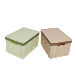 China ODM Dustproof Folding Plastic Containers , Practical Collapsible Plastic Storage Box on sale