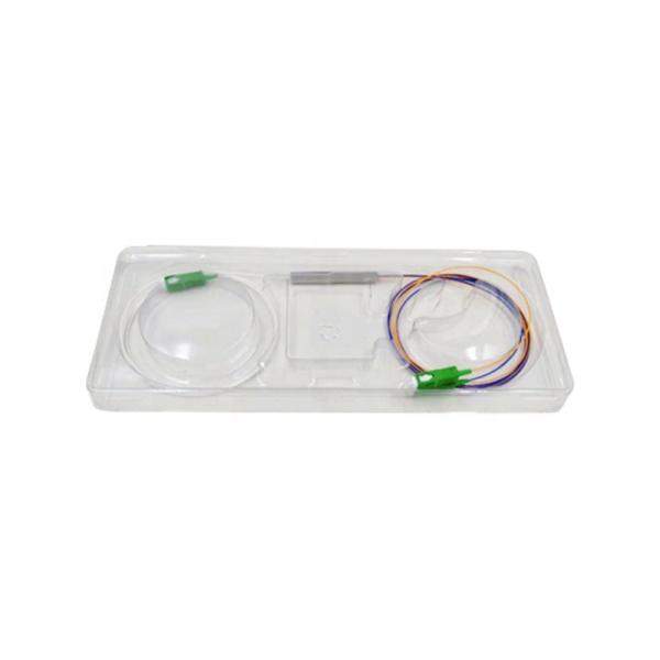 Cheap Custom Length 1x2 Fiber Optic Splitter With SC Connector Good Uniformity for sale