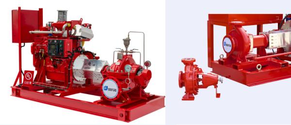 Cheap Motor Driven Electric Motor Driven Fire Pump With Eaton Cotroller UL  NFPA20 for sale