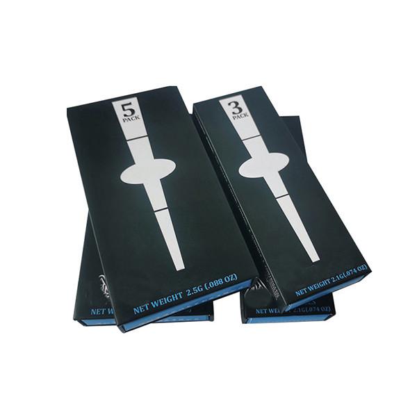 Cheap Customized Rectangular Paper Pre Roll Box for sale