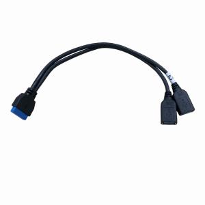 IDC3.0 Computer Mainboard Expansion Cable Complete Wiring Harness Two Female Type 099