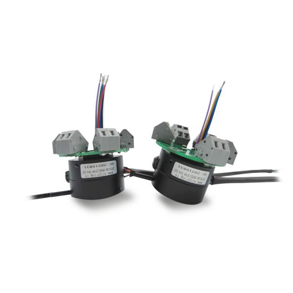 Cheap 6 Circuits Through Hole Slip Ring Transmitting 2A Per Circuit for sale
